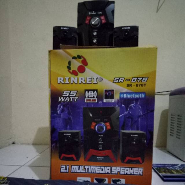 Speaker bluetooth rinrei type sR-878t