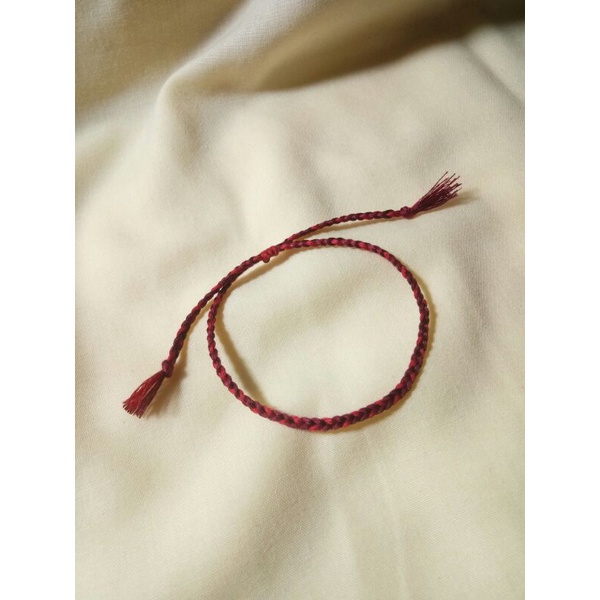 Gelang tali handmade kepang