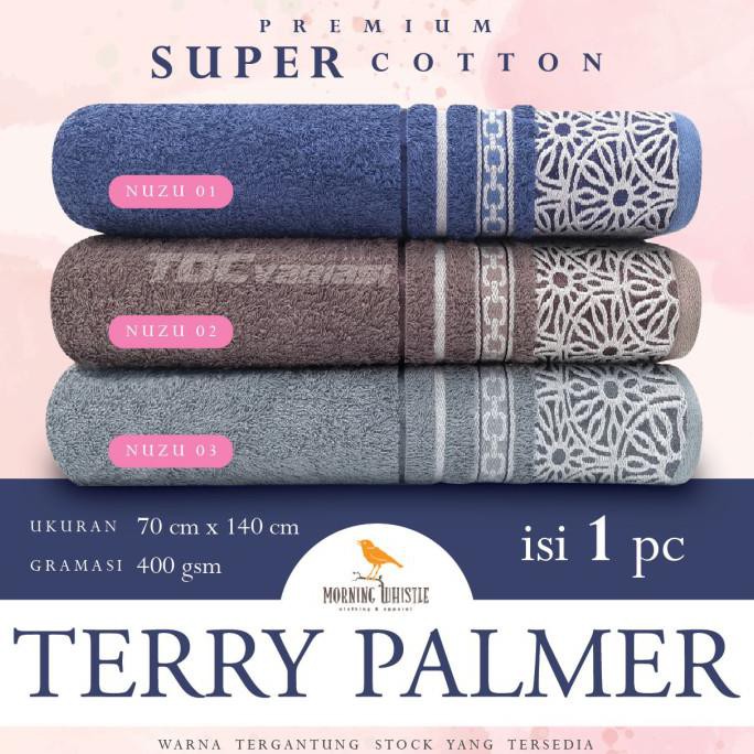Handuk Travel Highend By Terry Palmer Katun Original - 1Pc Mw003 D