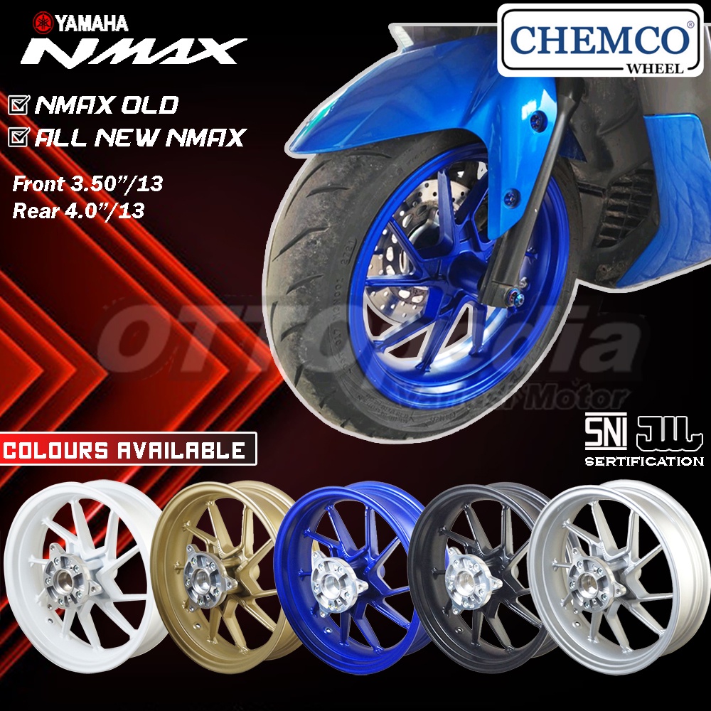 Chemco Velg Racing NMAX Cast Wheel NMAX lama / All New N MAX Turbo