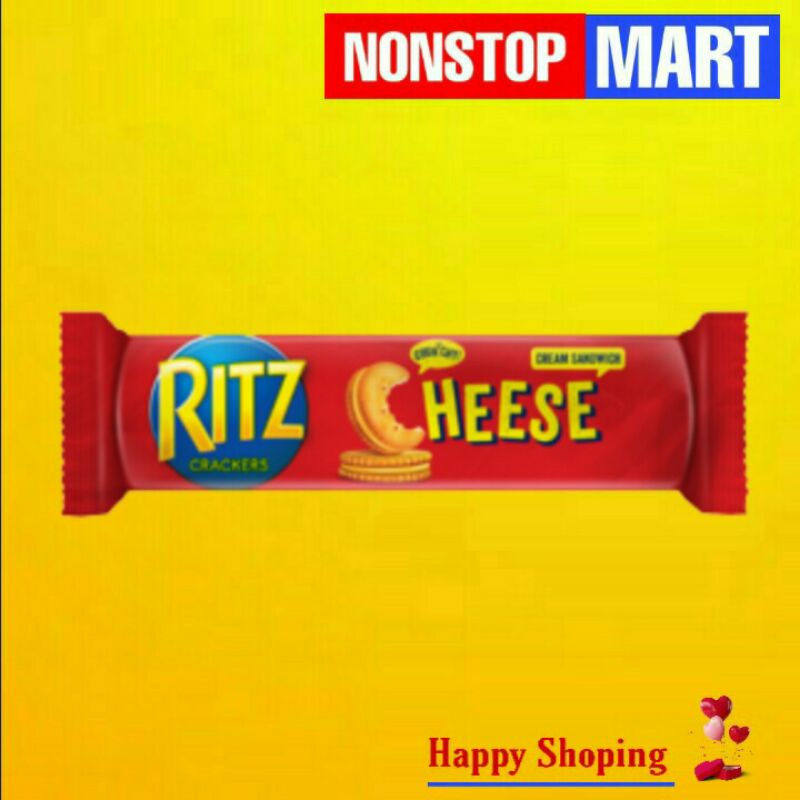 

RITZ Biskuit Sandwich keju 118 gr