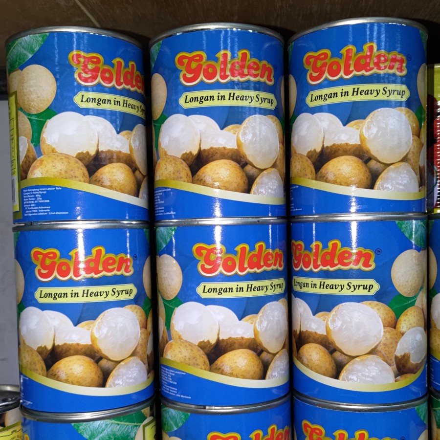 Golden Longan buah kaleng 565 gr