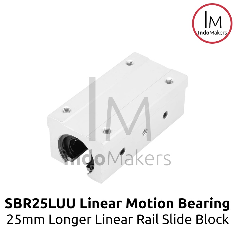 SBR25LUU / SBR 25 LUU Linear Motion Ball Bearing Slide Bushing / Bearing