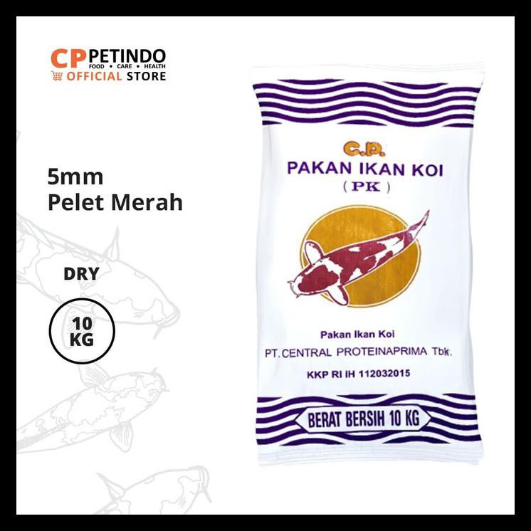 

PROMO CPPETINDO Pakan Koi PK Fish Food 5mm - 10kg