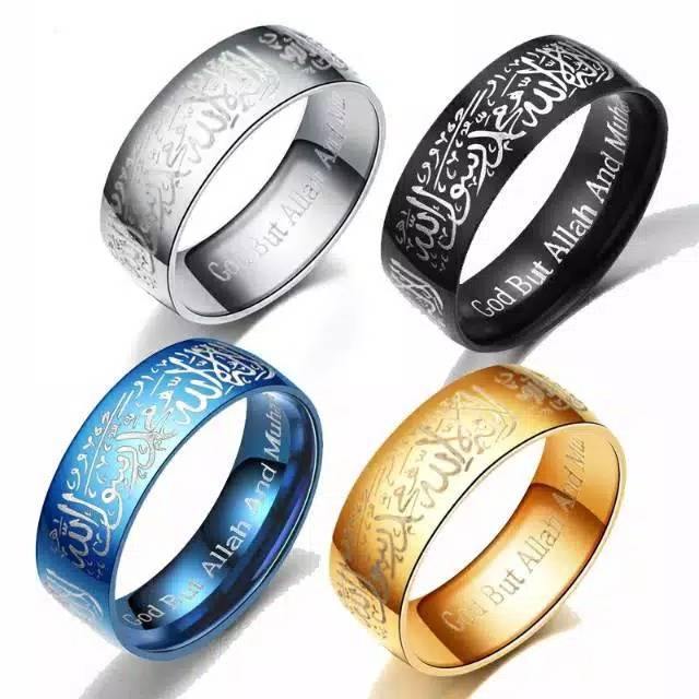 Cincin tauhid kalimat syahadat Murah
