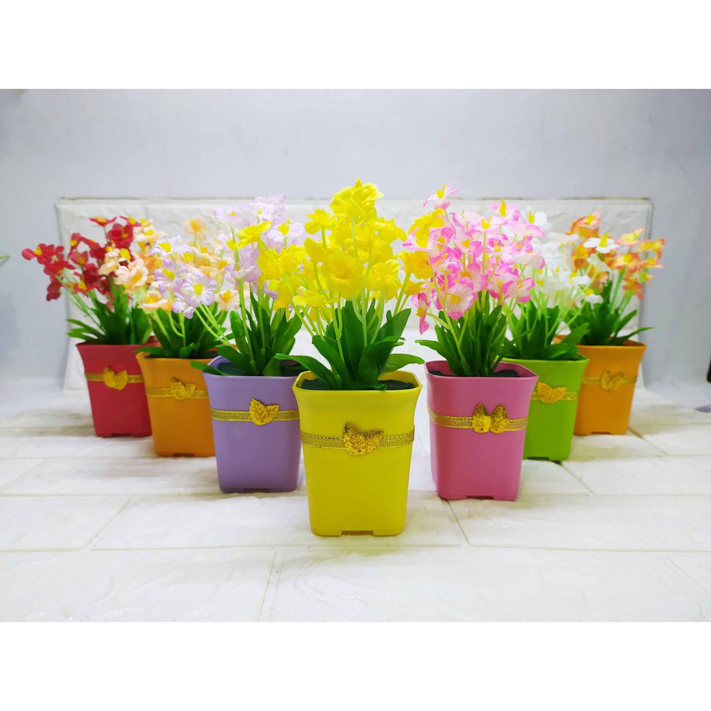 Pajangan Mini Star Pot Bunga Handmade Kerajinan Tangan Pajangan Mini Star Pot Bunga Handmade Kerajinan Tangan