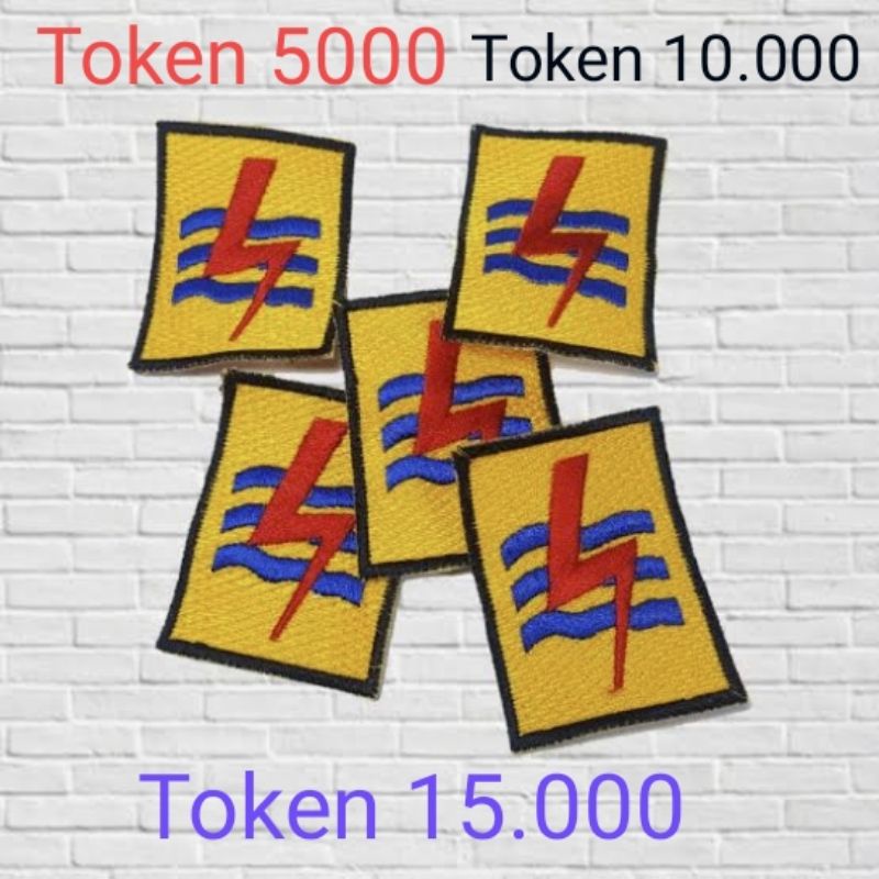 PULSA LISTRIK TOKEN PLN 5RB 10RB 15RB