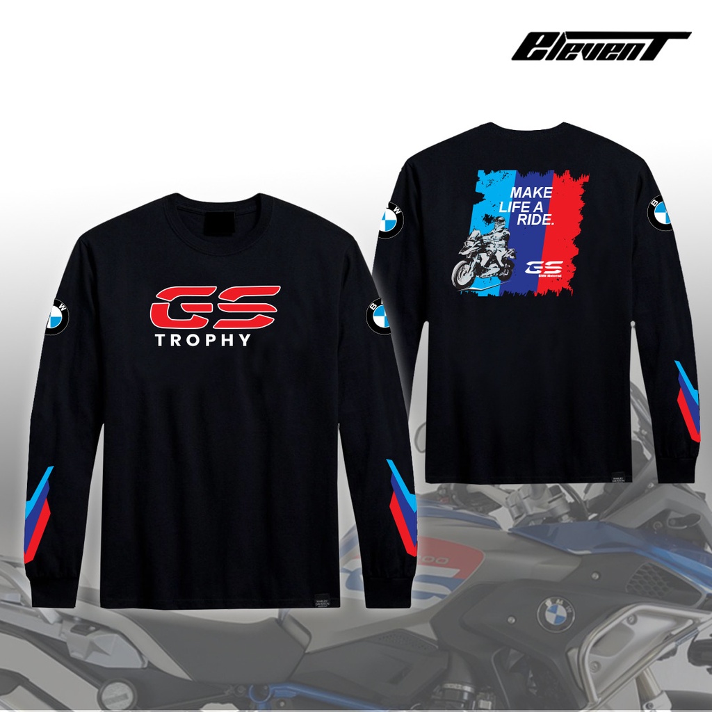 KAOS BMW Motorrad GS ADVENTURE PRIA OTOMOTIF - Baju Lengan Panjang GS BMW