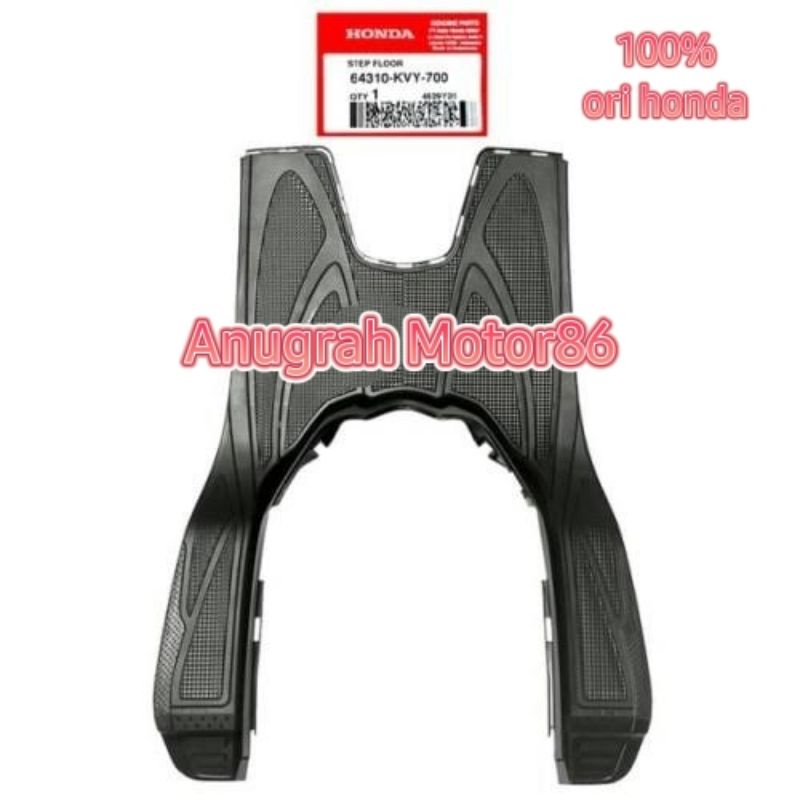 64310-KVY-700 Step floor cover lantai pijakan kaki Beat Karbu ori Honda