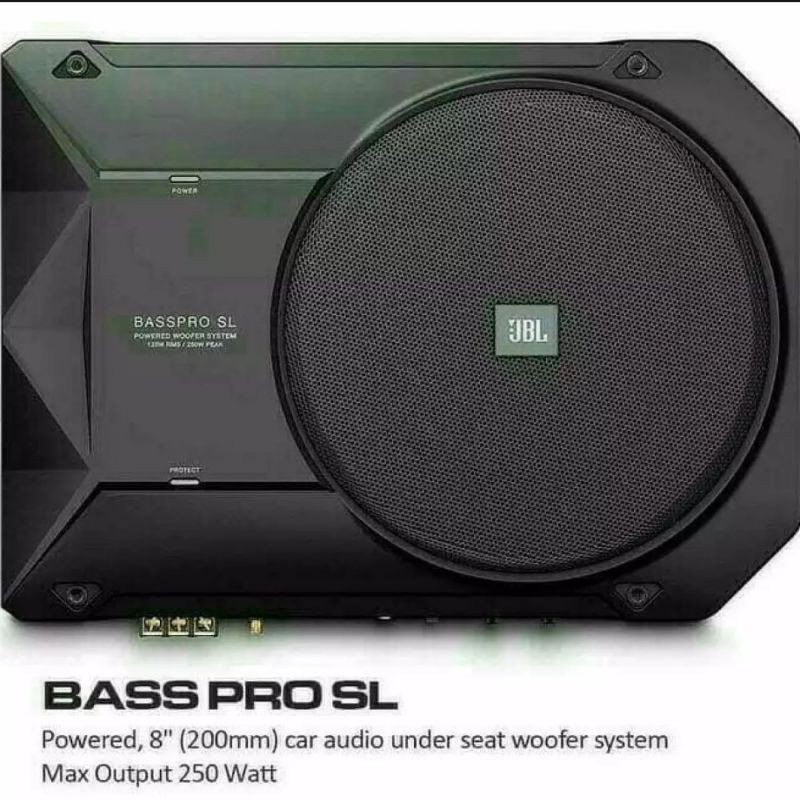Subwoofer kolong jok JBL basspro SL 2 8 inch Underseat subwoofer