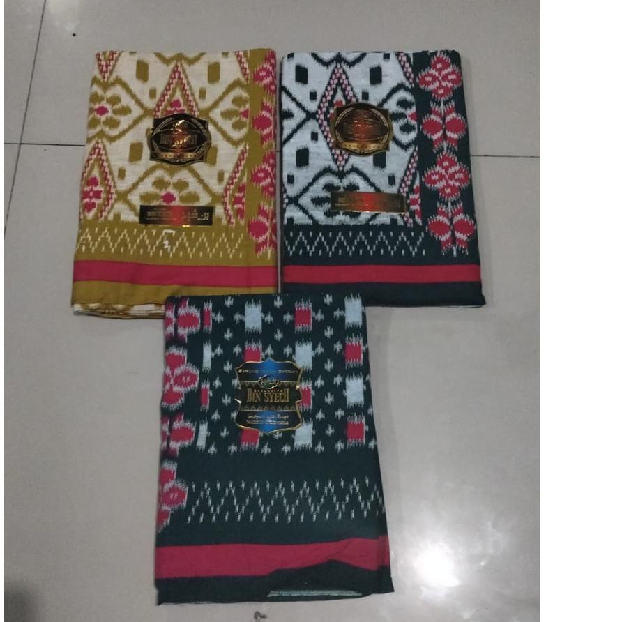 Ready Stock>> Sarung Printing Bin Syech Sarung Goyor Semi Tenun Bin Syech .,,.,.,
