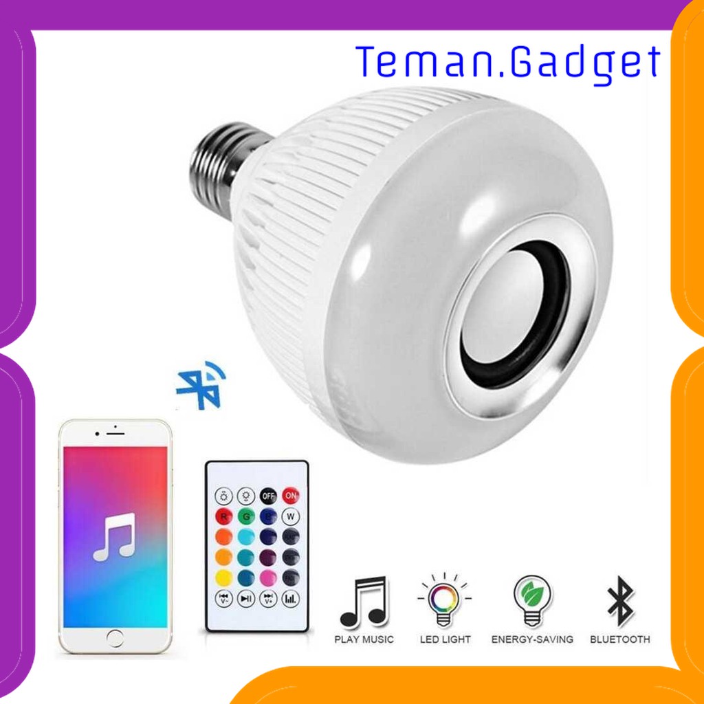 TG-DG089 BOHLAM LED RGB E27 12W WITH BLUETOOTH SPEAKER - YNL