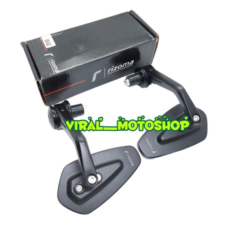 Spion Variasi Motor Spion Rizoma Oval Bar End Mirror Rizoma SH-5003 Nmax Aerox Fazzio Pcx Dl