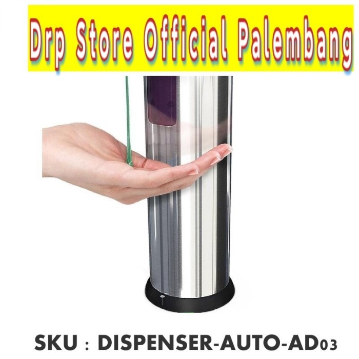 Stainless Steel Sensor Automatic Soap Dispenser Sabun Otomatis AD-03