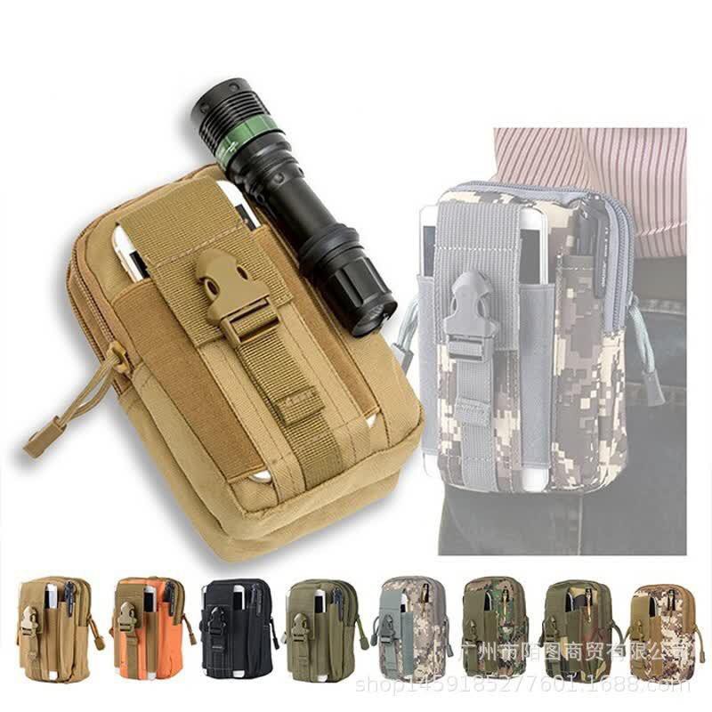 Tas pinggang import/aksesoris gadget/sarung hp/tas army/waist bag