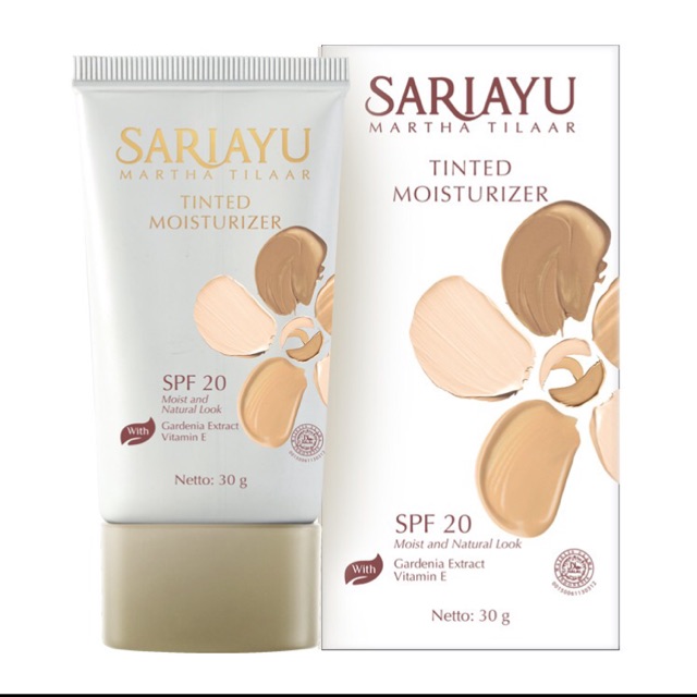 Sariayu tinted moisturizer