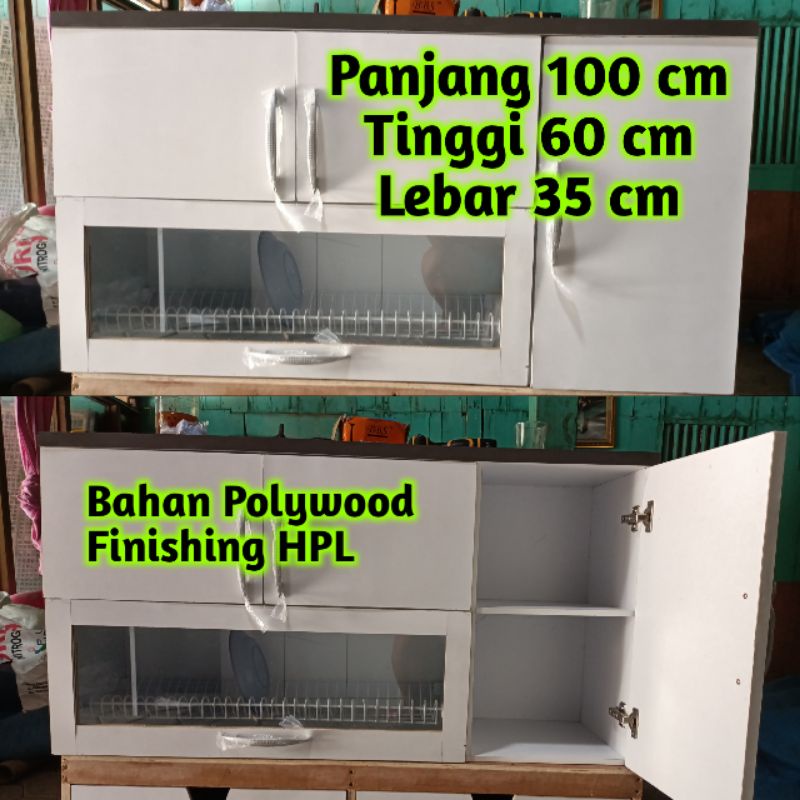 KITCHEN SET ATAS HPL 3P / KITCHEN SET
