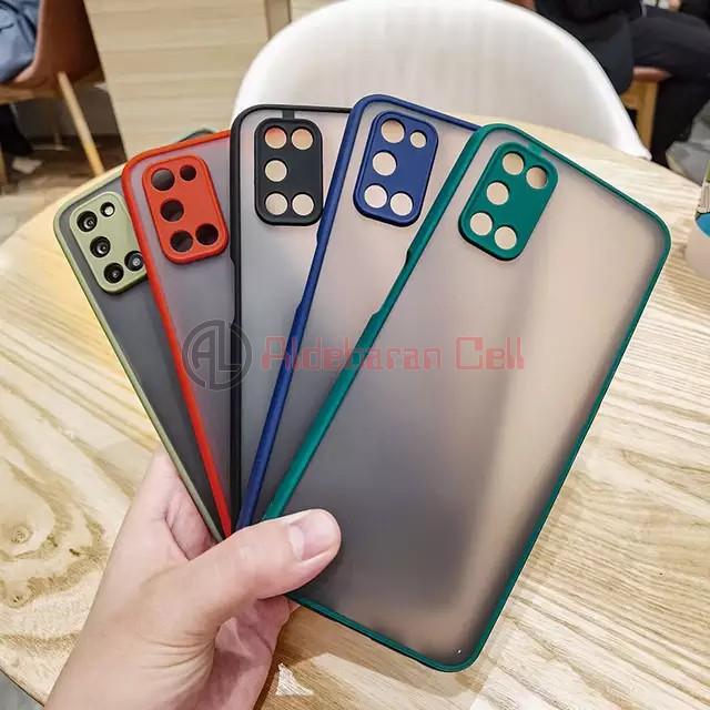 Case Matte List Color Samsung A21S Hardcase Protect Camera Silicon Samsung A21S 2020