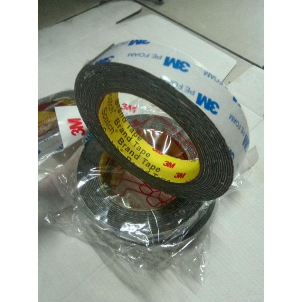 

DOUBLE TAPE 3M PUTIH/SEALTAPE BOLAK BALIK 3M