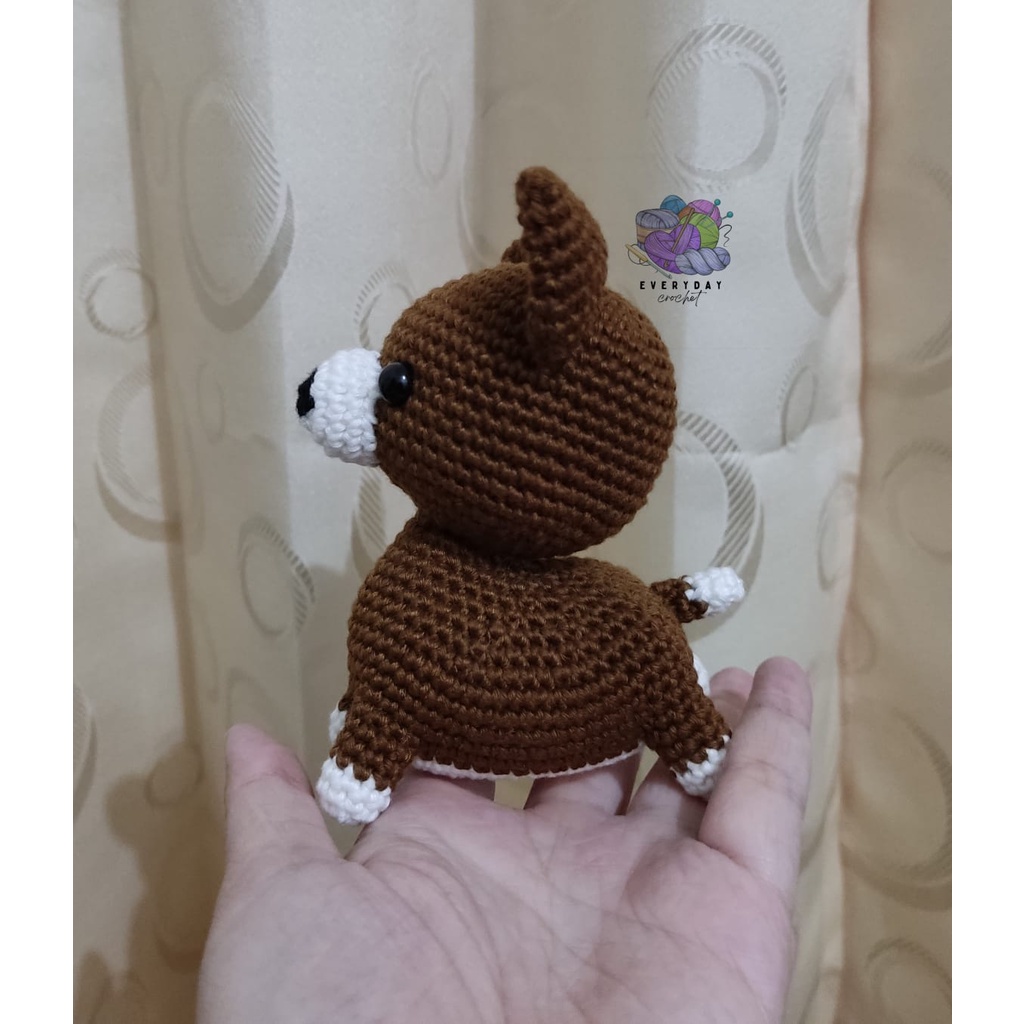 AMIGURUMI BONEKA ANJING / DOGGY / BONEKA RAJUT