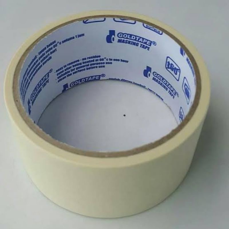 Lakban Kertas / Masking Tape Goldtape 2 Inch