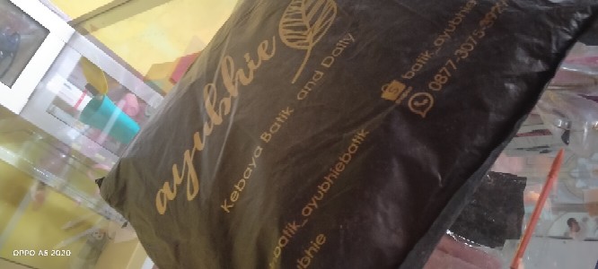 Batik Sogan Pekalongan Halus Mix Brokat Renda Rangrang Ori