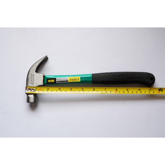 Palu Kambing Gagang Fiber 16oz / Claw Hammer Exito/victory