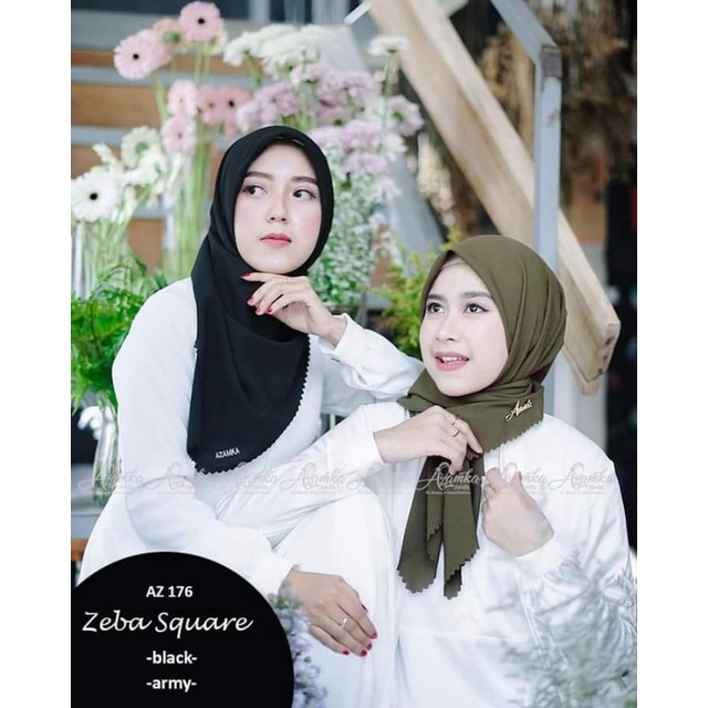 ZEBA SQUARE AZAMKA JILBAB SEGI EMPAT MURAH