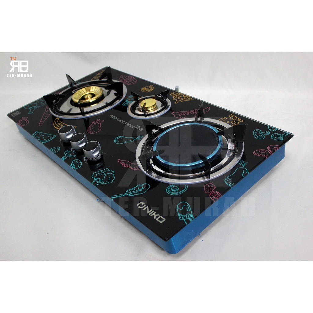 NIKO KOMPOR REFLECTION TRIO SERI 3 TUNGKU MIX BARA