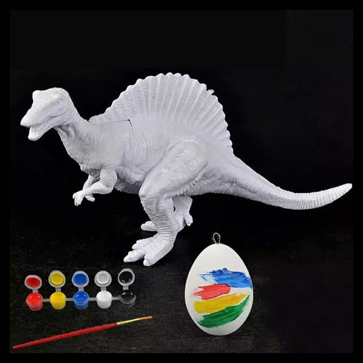 

Skuy Gaskuen Spinosaurus Dino Paint Kit Set Paket Melukis Dinosaurus Diy Set
