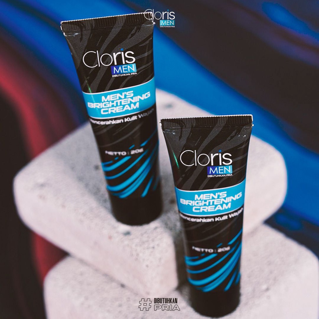 Clorismen BRIGHTENING CREAM Skincare Pencerah Wajah Pria Pemutih Wajah Penghilang Flek Hitam Bpom Original