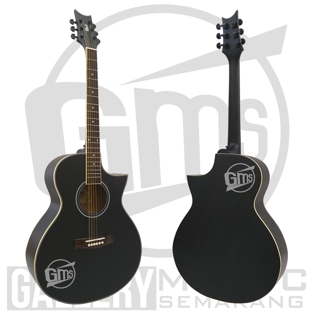 Gitar Akustik Cort Lancip Custom Paket Super Komplit