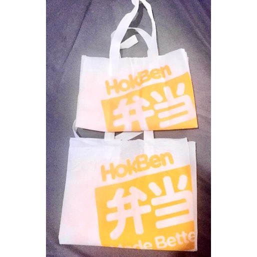 Tas Jinjing Hokben Belanja Shopping Goodie Bag