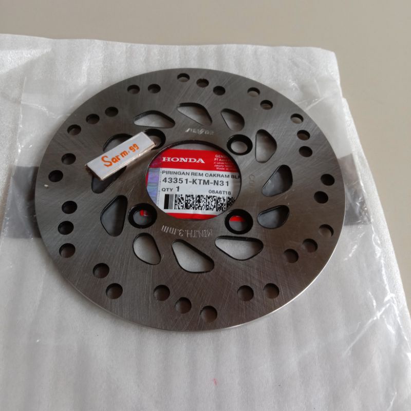Piringan Cakram Belakang Honda Revo Absolute Supra x 125 Fi Supra 125 Batman.