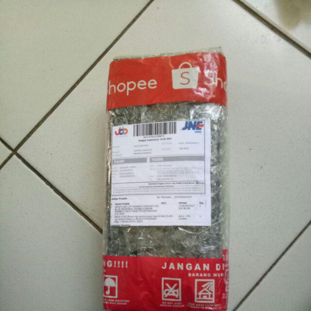  BISA COD CAT  RAMBUT  FANTASY ICE BLUE  PEWARNA RAMBUT  