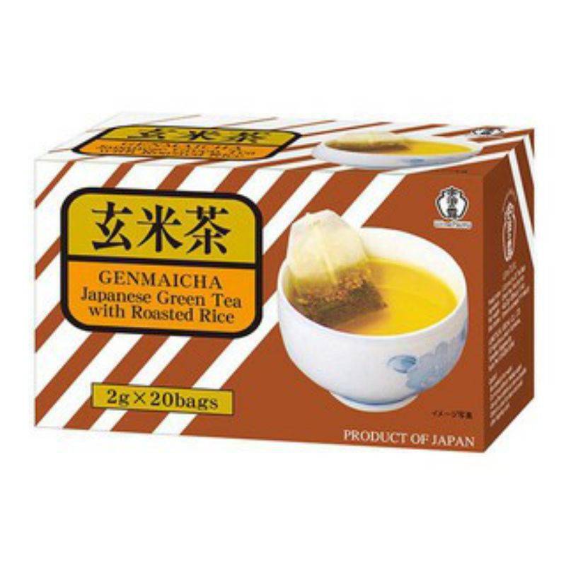 

Teh Genmaicha Japanese Green Tea with Roasted Rice Tea Pack 2g x 20 bag