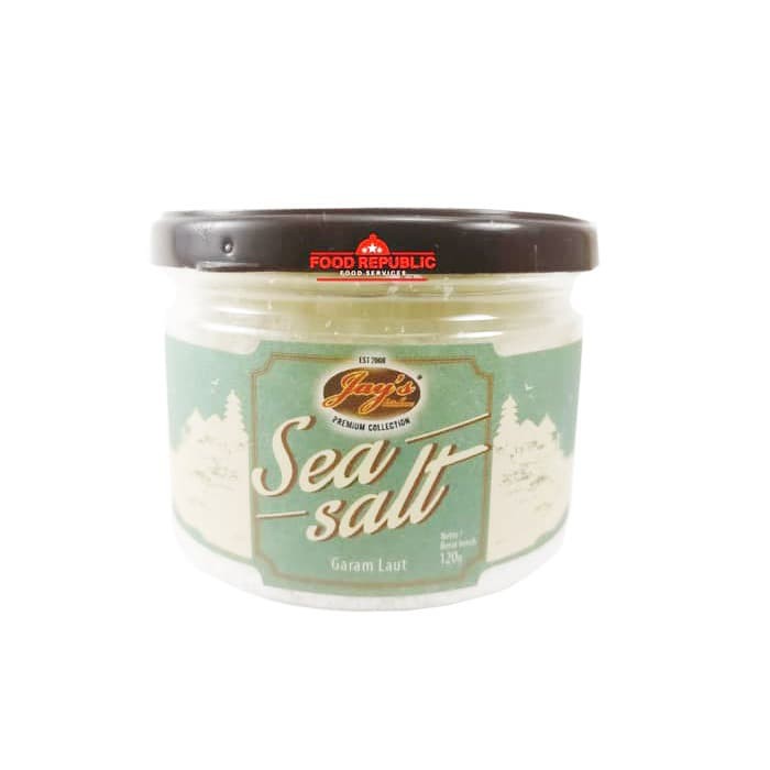 

JAY'S SEA SALT 120 GR GARAM LAUT ALAMI TINGGI MINERAL DAN NUTRISI