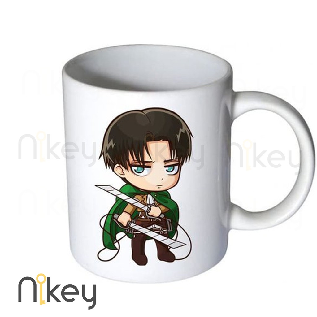 MUG ATTACK ON THE TITAN PRE ORDER, BISA CUSTOM NAMA