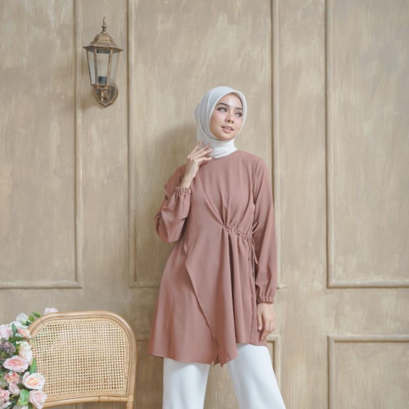 Tunik kania bahan eshal zara original le khari