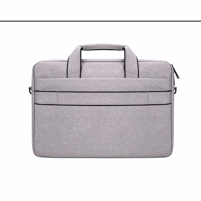 Tas Laptop 15 - 15,4 inch Softcase Sleve  Slempang Macbook waterproof - Grey