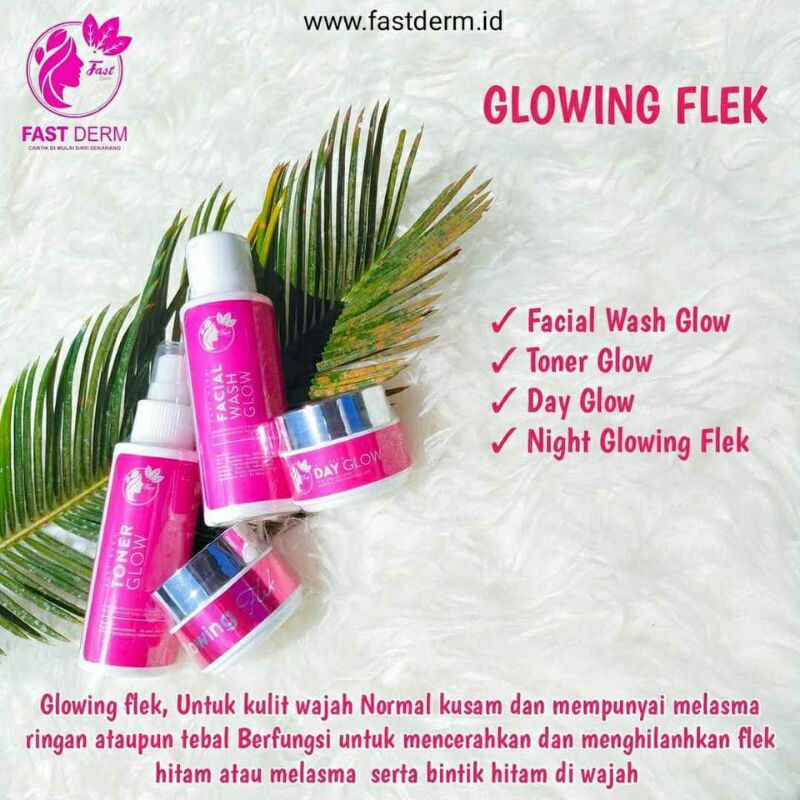 (COD) FAST DERM PAKET FLEK GLOWING