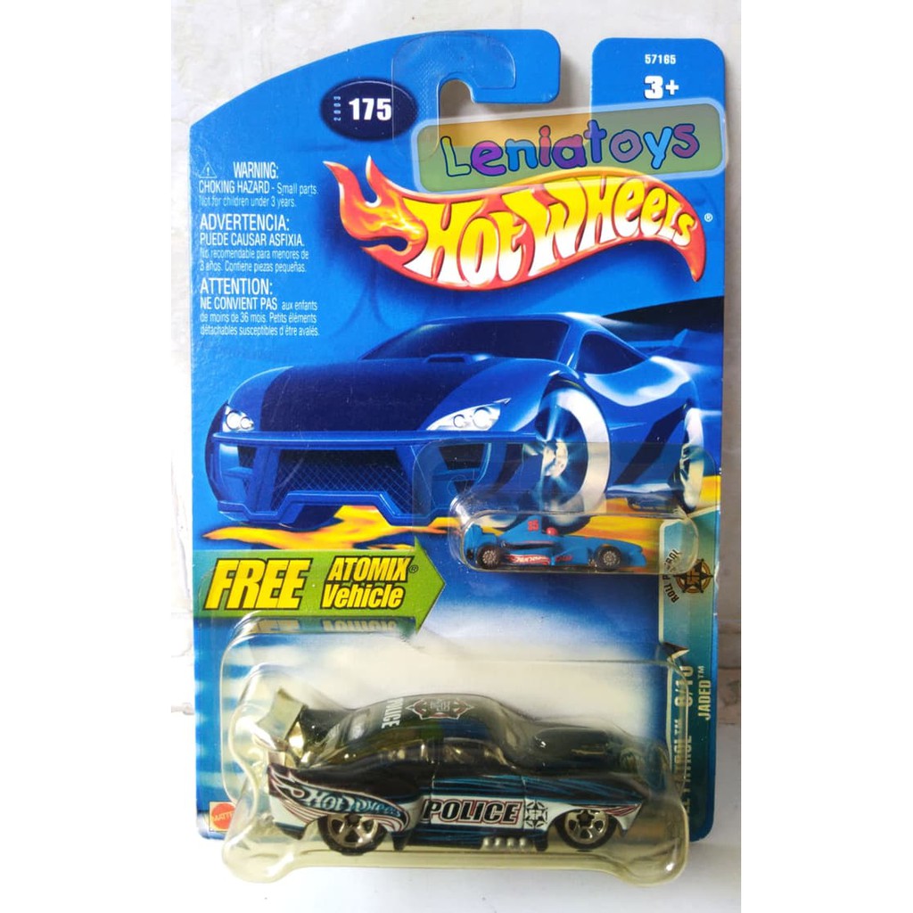 Hot Wheels Roll Patrol Jaded - Free Atomix Vehicle Hotwheels