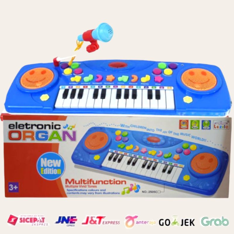 mainan elektronic organ piano anak mainan piano