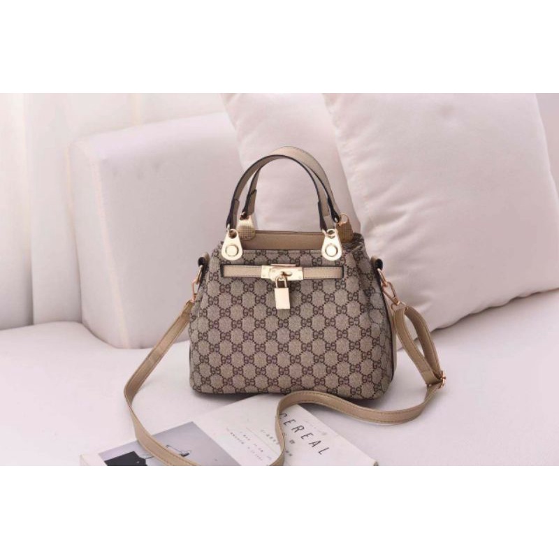 TAS WANITA MURAH - JX 267 GOLDEN TAS IMPORT