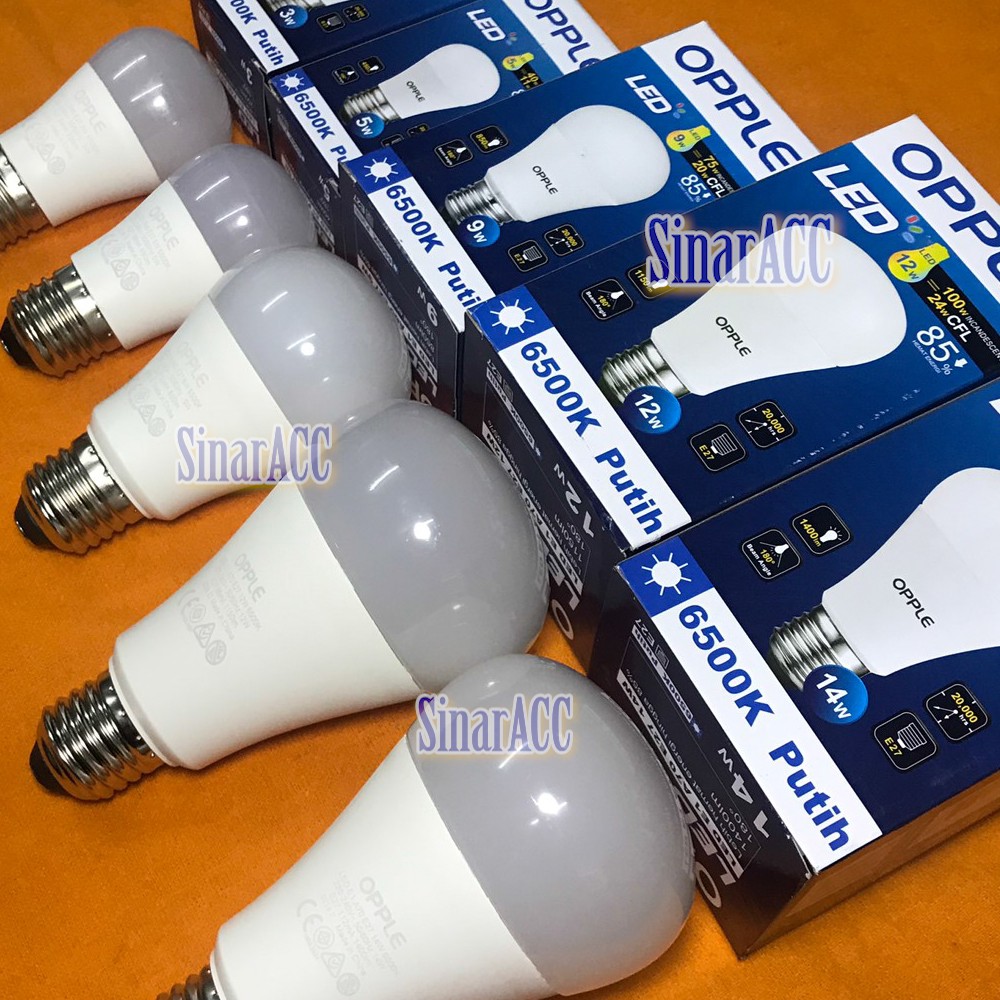 LAMPU LED OPPLE 7W BOHLAM BULB 7WATT 7 WATT E27