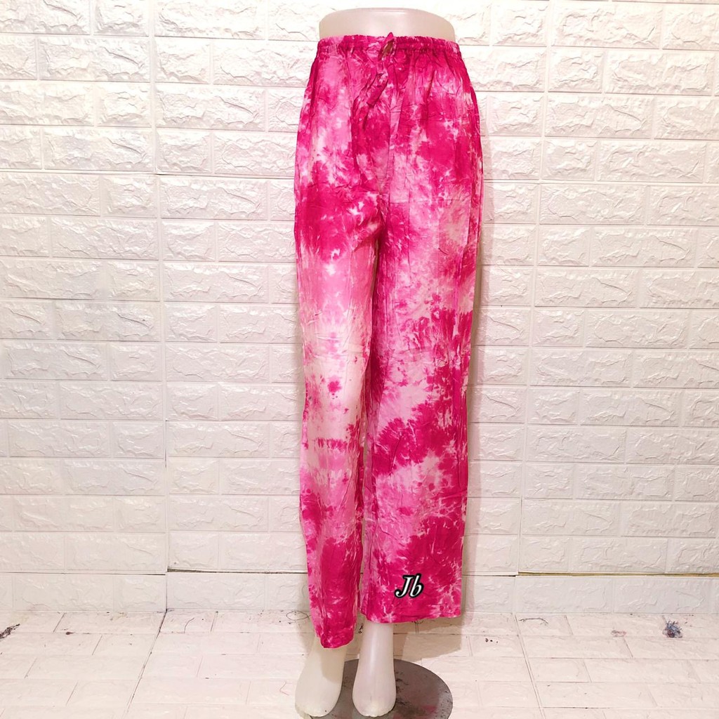 CELANA KULOT PANJANG TIE DYE JUMBO BALI 2-KODE 3