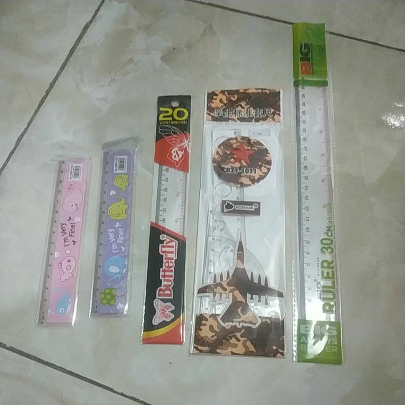 

penggaris 15cm - 30cm
