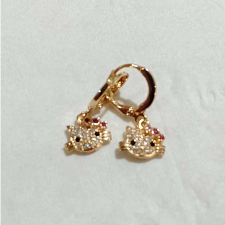 Anting xuping anak mata hello Kitty