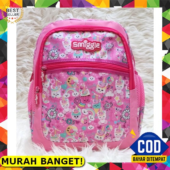 Tas Ransel Backpack Distro Unicorn/Ransel Anak Sekolah Paud Tk Sd Smp Sma Perempuan/Laki Laki Import