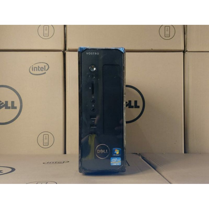 PAKETAN MINI PC DELL VOSTRO 270S WIFI CORE I5 GEN2 BERKUALITAS FULL DUS RAM 4GB HDD 500GB BERGARANSI